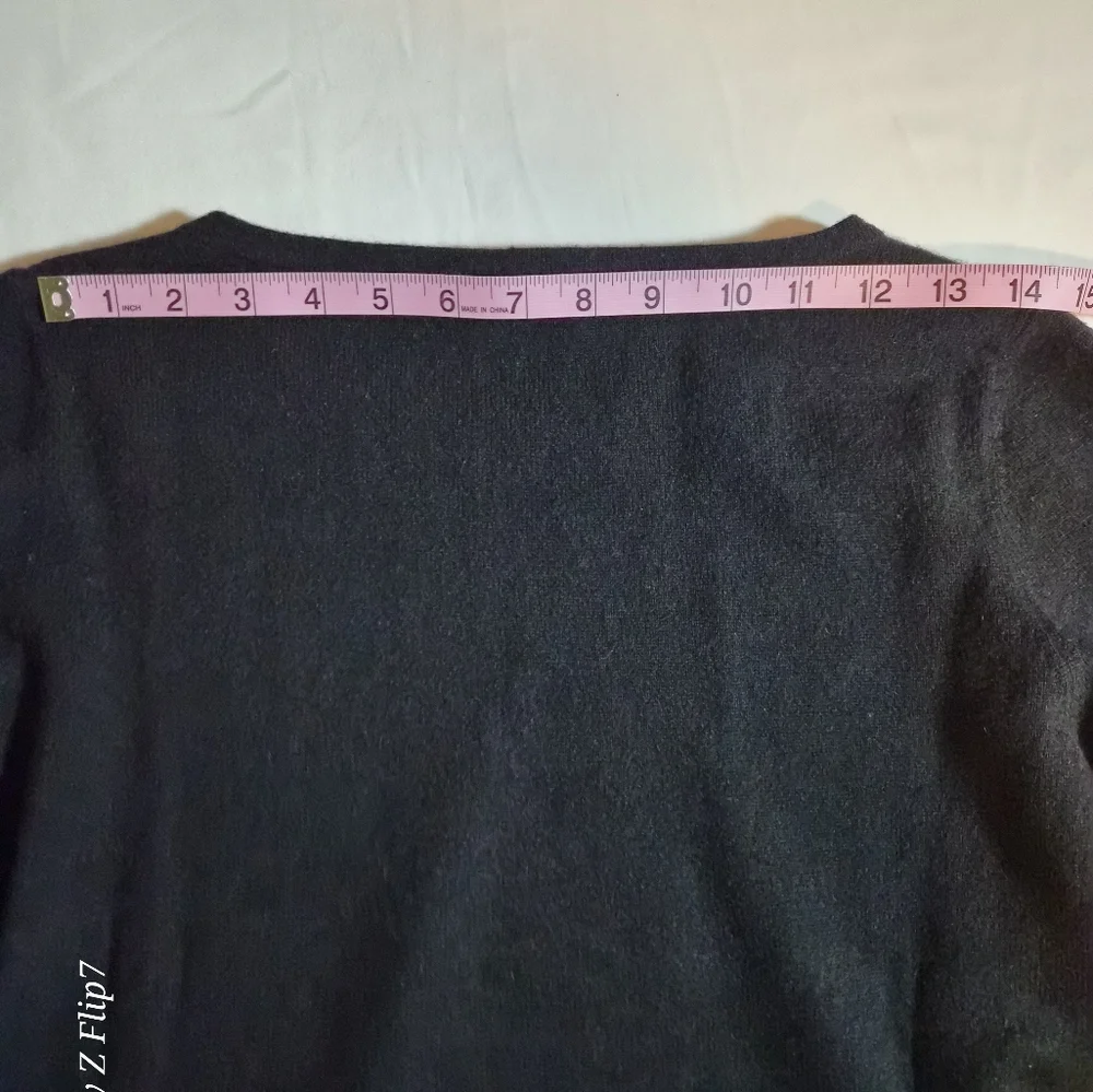 Talbots Petites Pure Cashmere 3/4 Sleeve Sweater LP - Picture 5 of 7